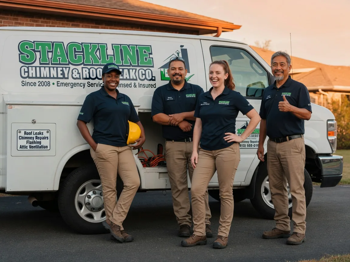 Chimney flashing repair company in Onaway, MI